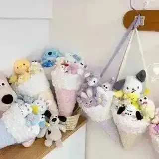 Sanrio Hello Kitty & Friends Ice Cream Cone Bouquet - Bear Hugs