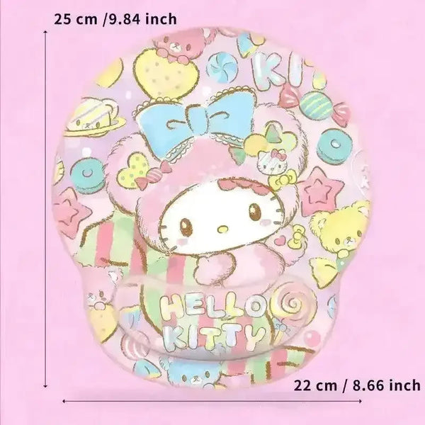 Sanrio Hello Kitty Desktop Mouse Pad - Bear Hugs