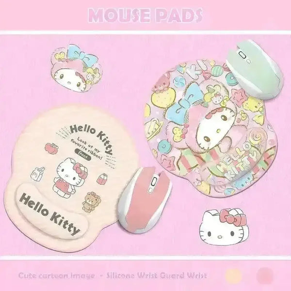 Sanrio Hello Kitty Desktop Mouse Pad - Bear Hugs