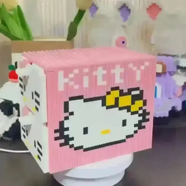 Sanrio Hello Kitty Drawers Building Block Set - Bear Hugs