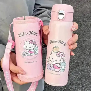 Sanrio Hello Kitty Kuromi Covered Insulated Bottle (500 ml) - Bear Hugs
