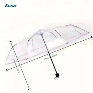Sanrio Hello Kitty Kuromi Transparent Umbrella - Bear Hugs