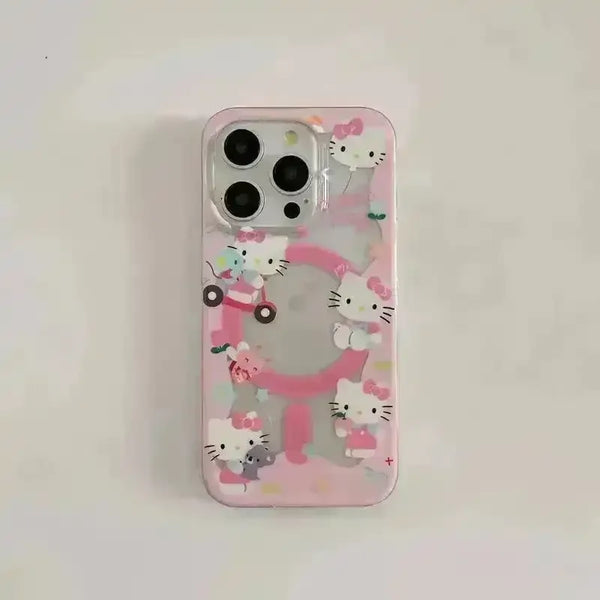Sanrio Hello Kitty MagSafe Hard Case (For iPhones) - Bear Hugs
