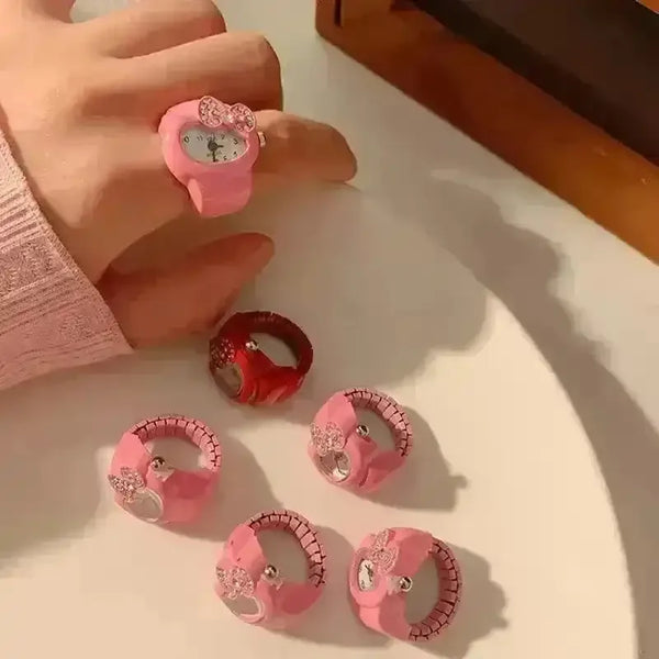 Sanrio Hello Kitty Ring Watch - Bear Hugs