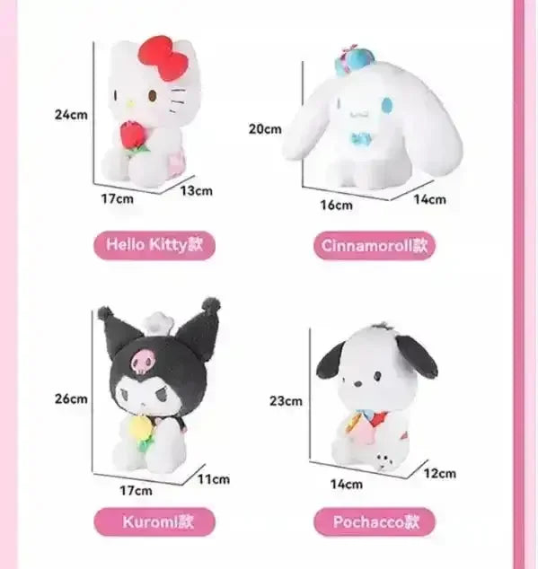 Sanrio Holding Flowers Plushie - Bear Hugs