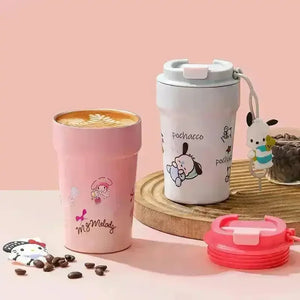 Sanrio Insulated Coffee Mugs (400 ml) - Bear Hugs
