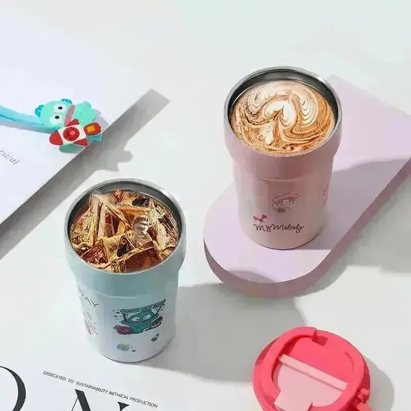 Sanrio Insulated Coffee Mugs (400 ml) - Bear Hugs
