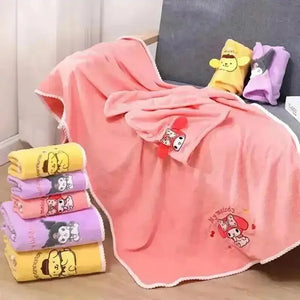 Sanrio Kawaii 3-Piece Soft Bath Set - Bear Hugs