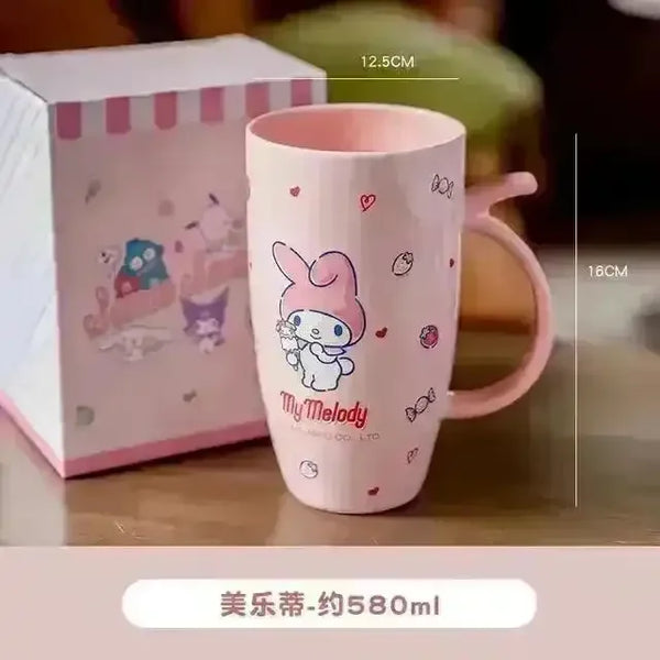Sanrio Kawaii Ceramic Coffee Mugs (580 ml) - Bear Hugs