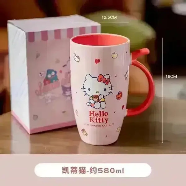 Sanrio Kawaii Ceramic Coffee Mugs (580 ml) - Bear Hugs