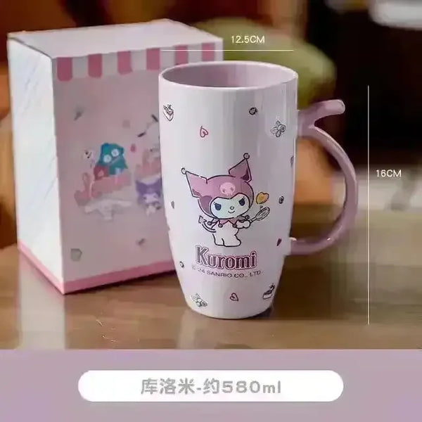 Sanrio Kawaii Ceramic Coffee Mugs (580 ml) - Bear Hugs