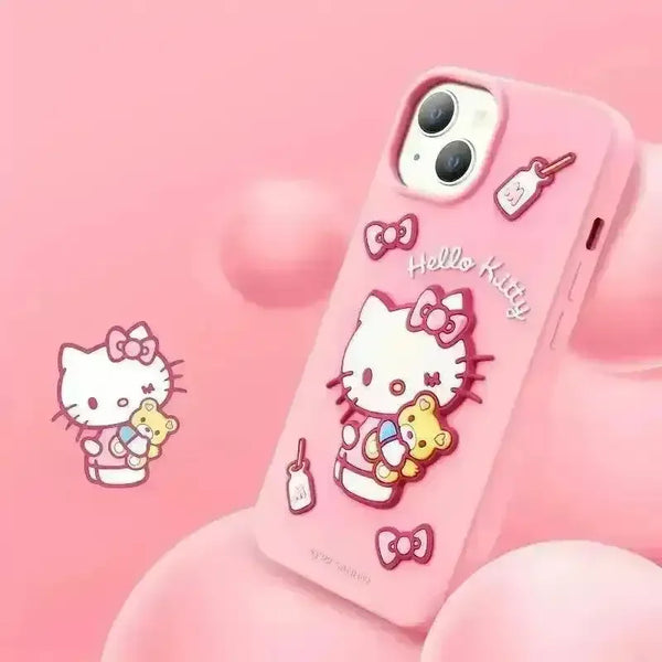 Sanrio Kawaii Phone Case (For iPhones) - Bear Hugs