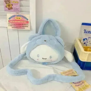 Sanrio Kawaii Plush Shoulder Bags - Bear Hugs