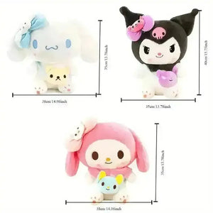 Sanrio Kiddy Zone Plush Backpacks - Bear Hugs