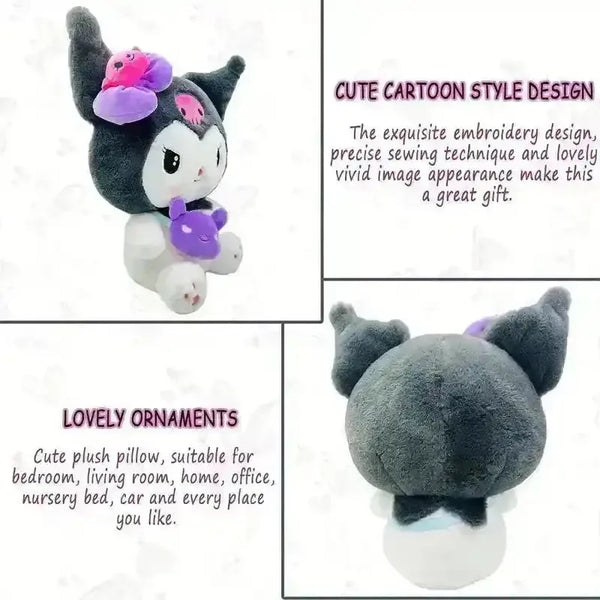 Sanrio Kiddy Zone Plush Backpacks - Bear Hugs