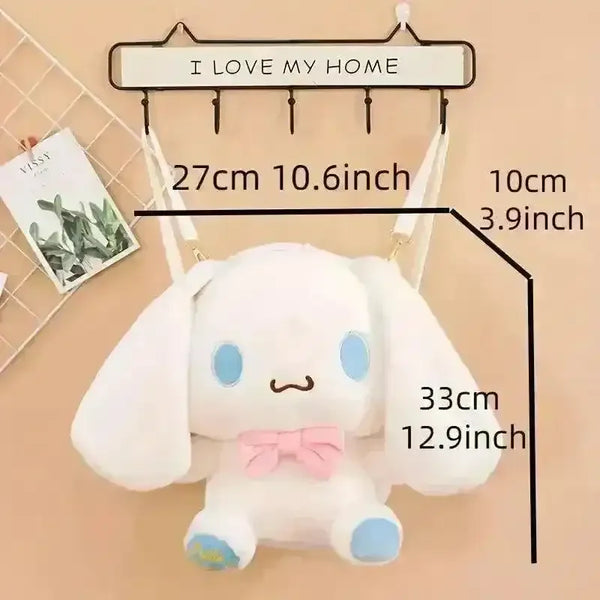 Sanrio Kuromi & Cinnamoroll Plush Backpack - Bear Hugs