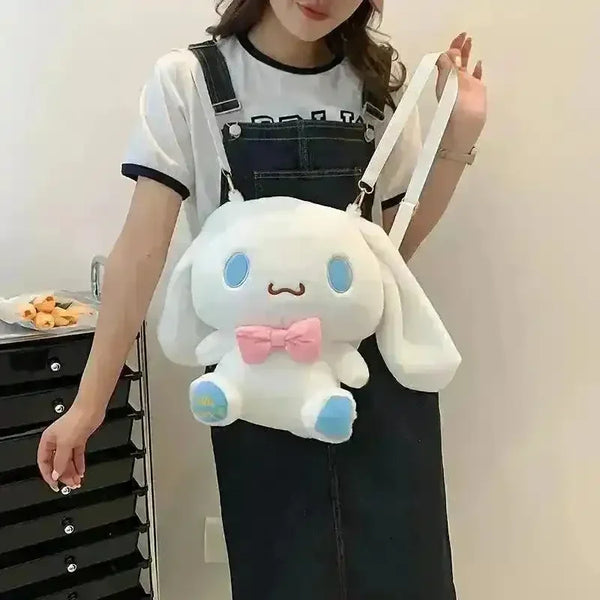 Sanrio Kuromi & Cinnamoroll Plush Backpack - Bear Hugs