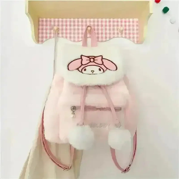 Sanrio Kuromi & Cinnamoroll Plush Backpack - Bear Hugs