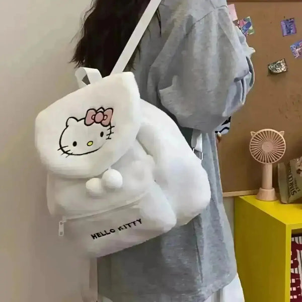 Sanrio Kuromi & Cinnamoroll Plush Backpack - Bear Hugs