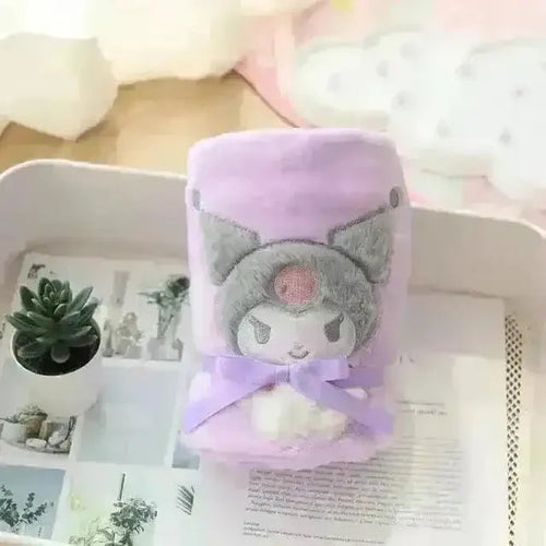 Sanrio Kuromi and Friends Plush Towels - Bear Hugs
