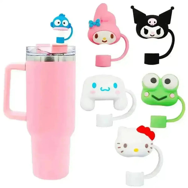 Sanrio Kuromi & Friends Straw Cap for Stanley Cup - Bear Hugs