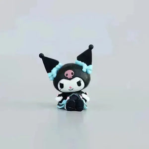 Sanrio Kuromi and My Melody Mini Figures - Bear Hugs