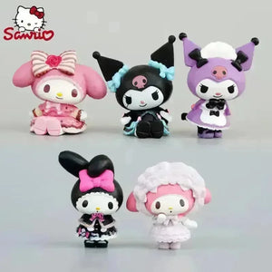 Sanrio Kuromi and My Melody Mini Figures - Bear Hugs