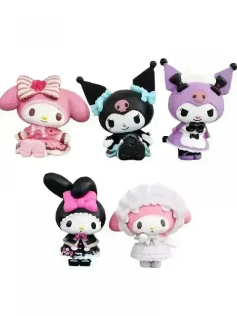 Sanrio Kuromi and My Melody Mini Figures - Bear Hugs