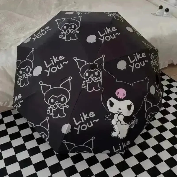 Sanrio Kuromi Automatic All Weather Umbrella - Bear Hugs