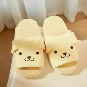 Sanrio Kuromi Cinnamoroll Plush Indoor Slippers - Bear Hugs