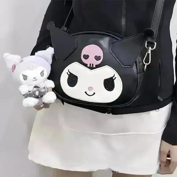 Sanrio Kuromi Faux Leather Handbag - Bear Hugs