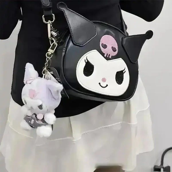 Sanrio Kuromi Faux Leather Handbag - Bear Hugs
