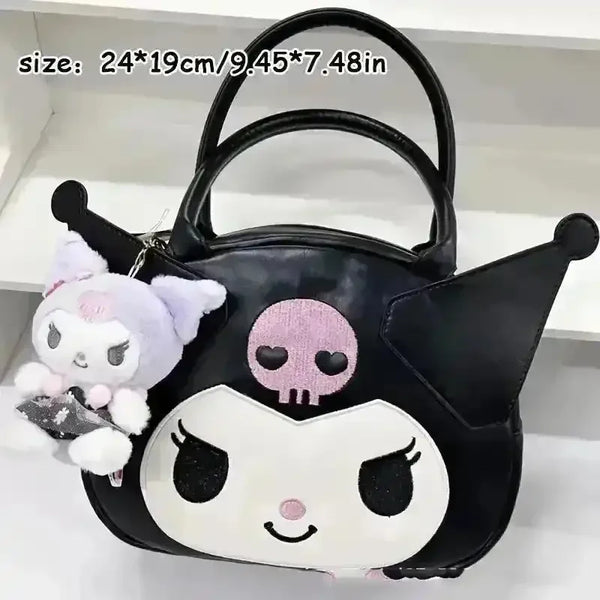 Sanrio Kuromi Faux Leather Handbag - Bear Hugs