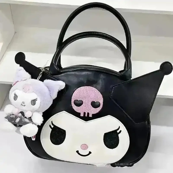 Sanrio Kuromi Faux Leather Handbag - Bear Hugs
