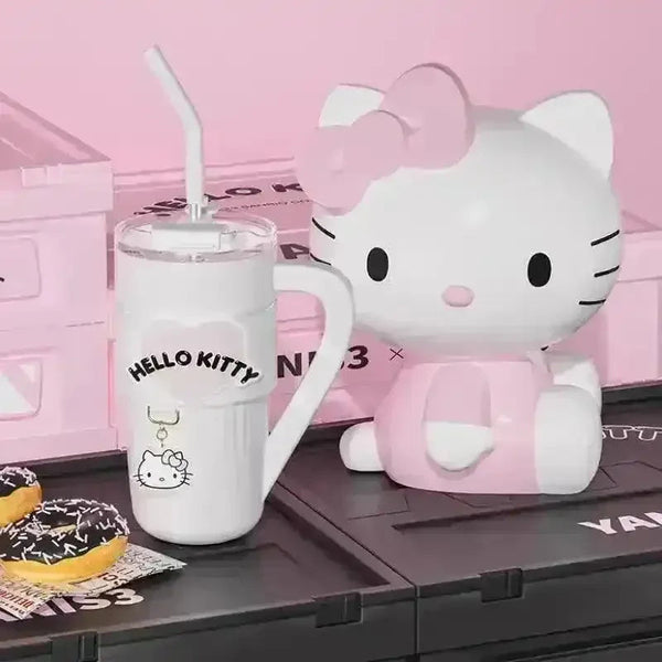 Sanrio Kuromi Hello Kitty Lotso Maruko Thermos Cup (860 ml) - Bear Hugs