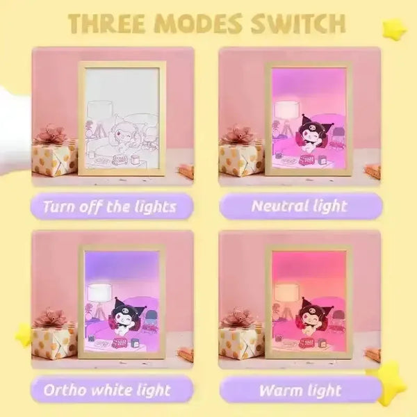 Sanrio Kuromi LED Art Night Light - Bear Hugs
