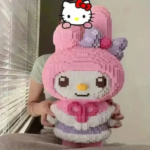 Sanrio Kuromi My Melody 11000 Pcs Building Blocks - Bear Hugs