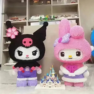 Sanrio Kuromi My Melody 11000 Pcs Building Blocks - Bear Hugs