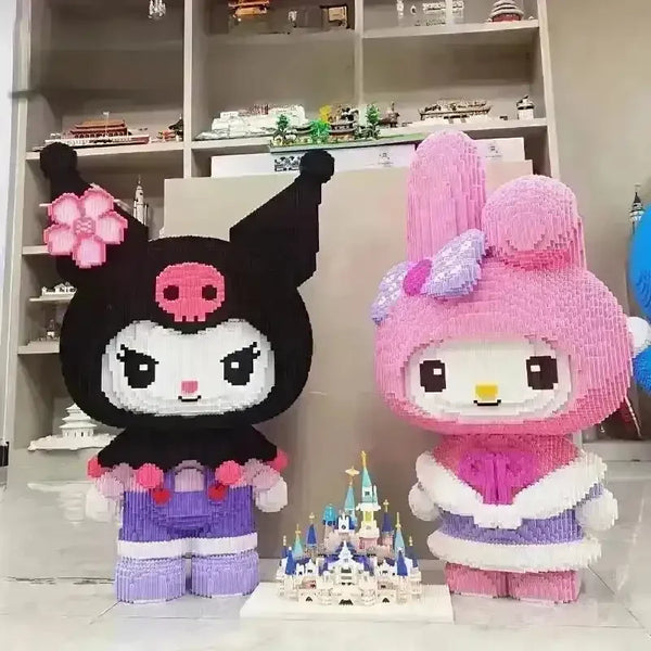 Sanrio Kuromi My Melody 11000 Pcs Building Blocks - Bear Hugs