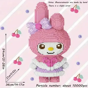 Sanrio Kuromi My Melody 11000 Pcs Building Blocks - Bear Hugs