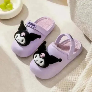 Sanrio Kuromi My Melody Cute Warm Sandals For Kids - Bear Hugs