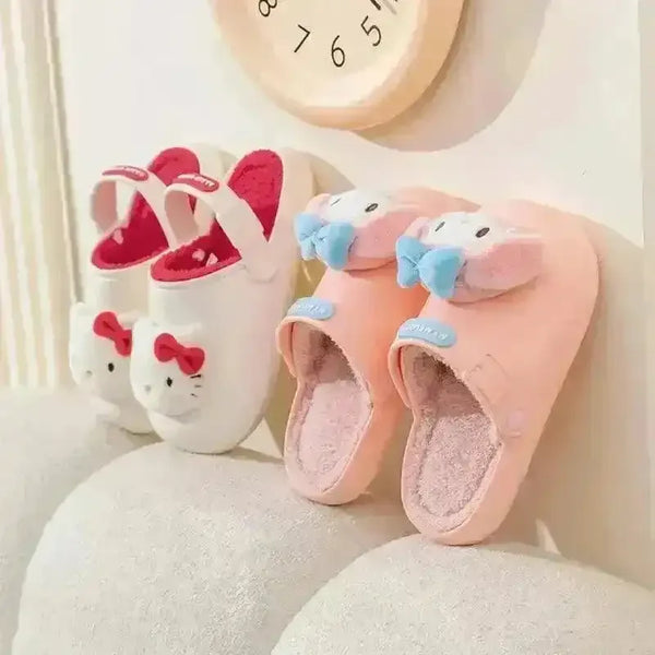 Sanrio Kuromi My Melody Cute Warm Sandals For Kids - Bear Hugs