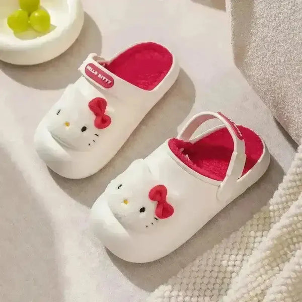 Sanrio Kuromi My Melody Cute Warm Sandals For Kids - Bear Hugs
