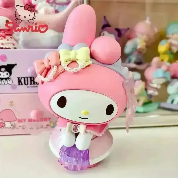 Sanrio Kuromi My Melody Rose Gala Figurines - Bear Hugs