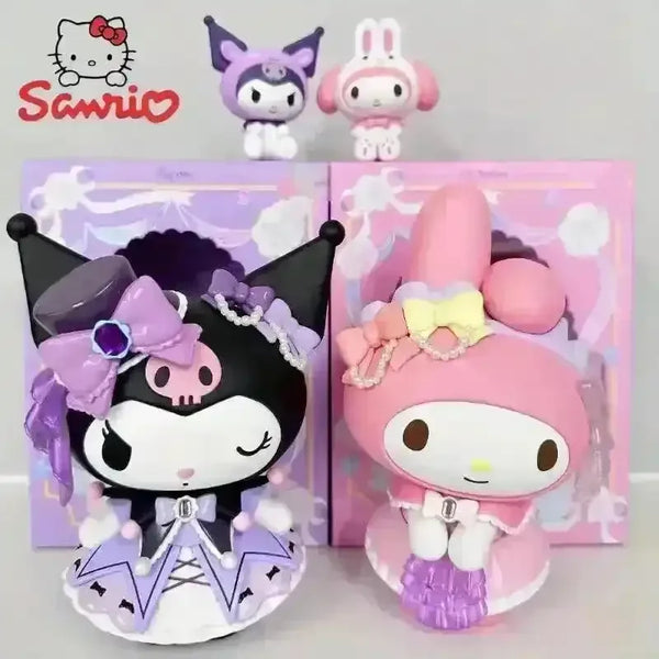 Sanrio Kuromi My Melody Rose Gala Figurines - Bear Hugs
