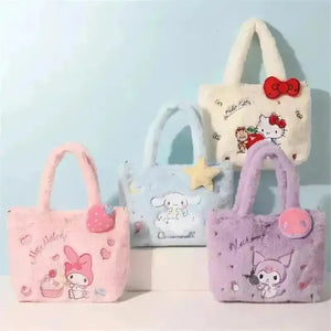 Sanrio Kuromi Plush Tote Bags - Bear Hugs