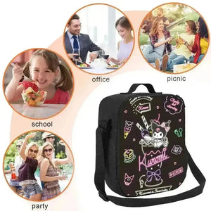 Sanrio Kuromi Shoulder Lunch Bag - Bear Hugs