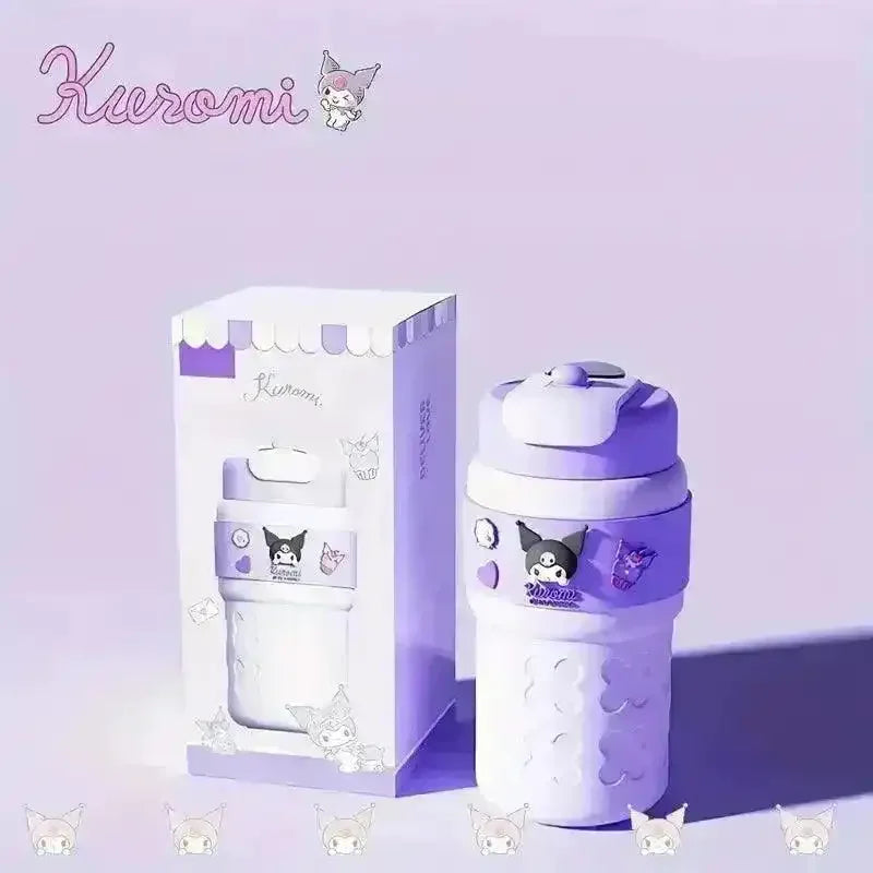 Sanrio Kuromi Smart Display Insulated Water Cup (300 ml) - Bear Hugs