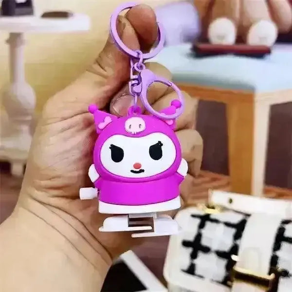 Sanrio Kuromi Winding Walking Keychain - Bear Hugs