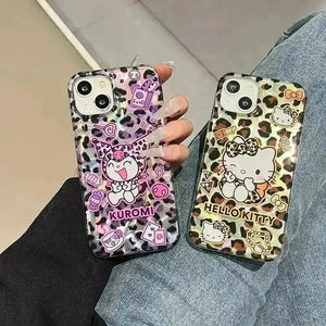 Sanrio Leopard Print Phone Case (For iPhones) - Bear Hugs